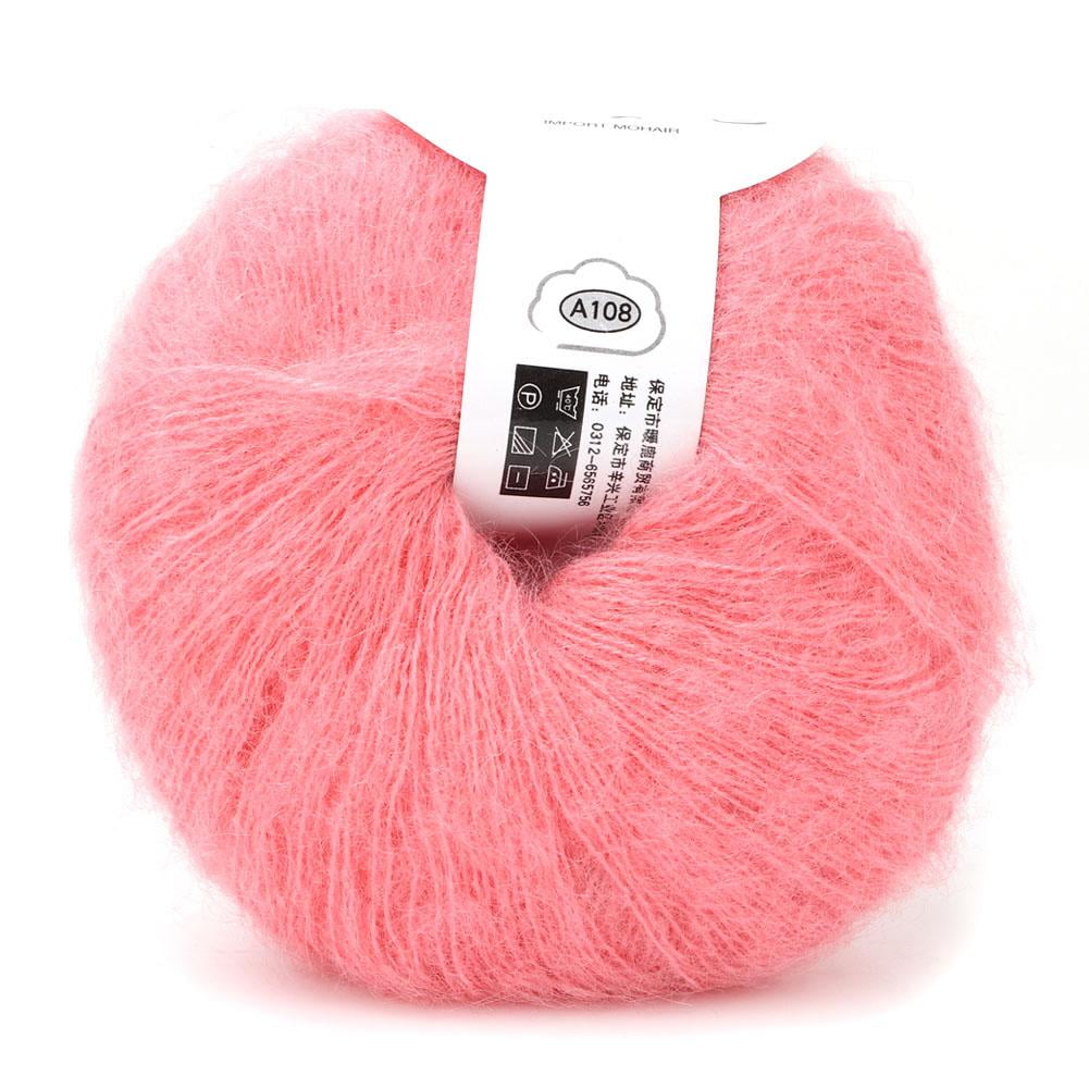 beige Doux Mohair Tricot Fil de Laine À faire soi-même châle écharpe crochet fil de fournitures